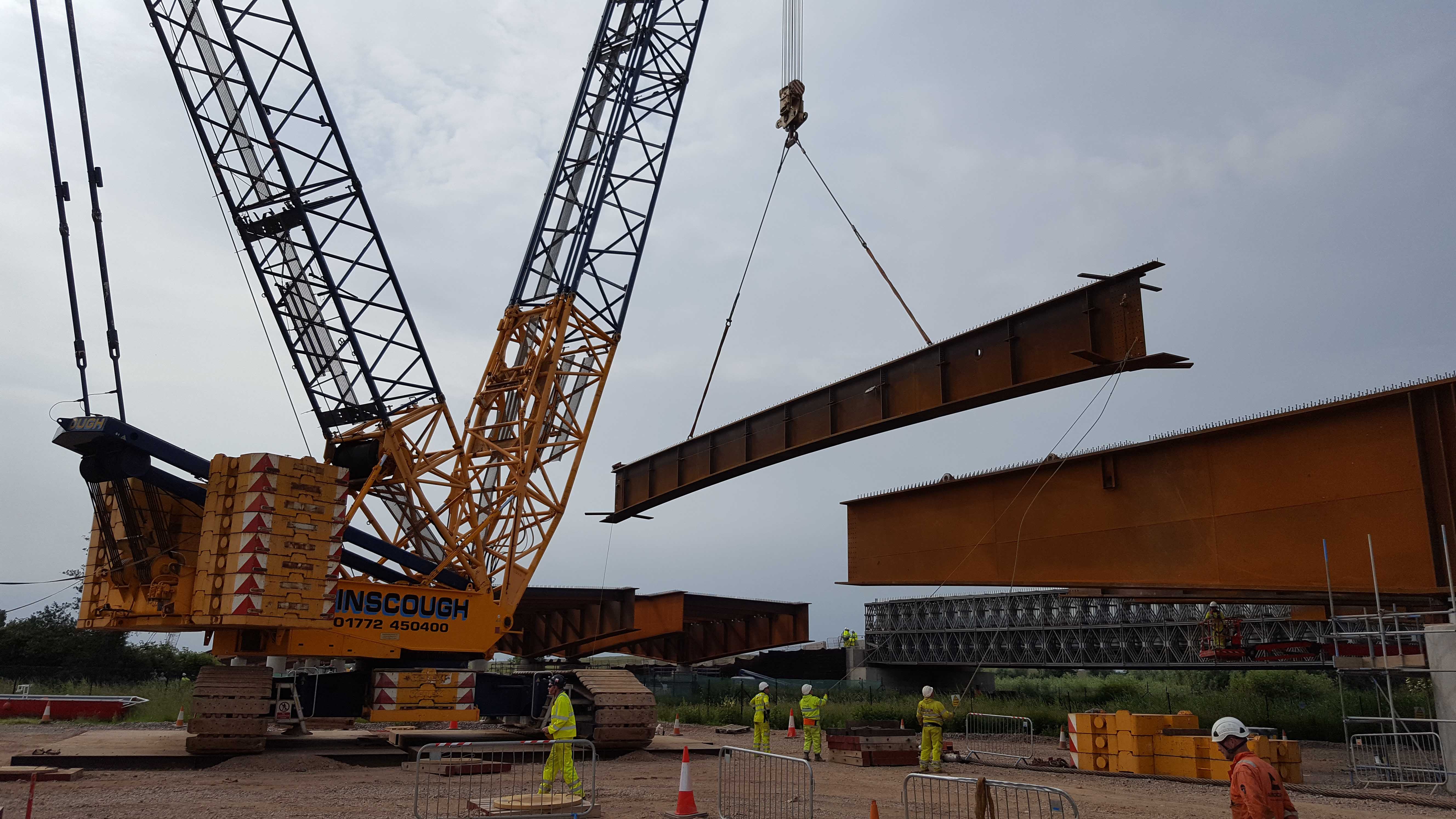 AINSCOUGH BRIDGES RIVER GREAT OUSE ON A14 C2H PROJECT